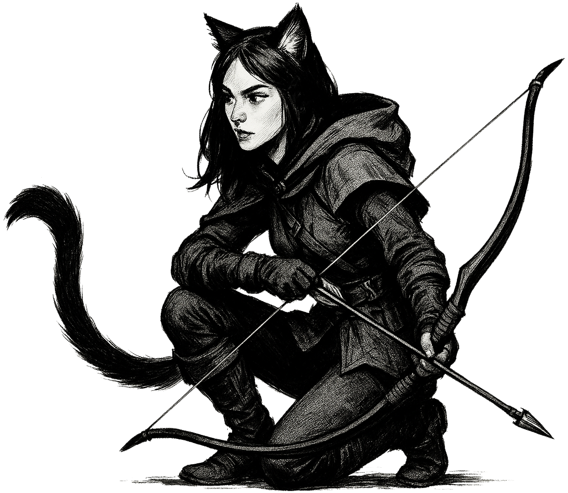 Dark Past Character from the species Feliese