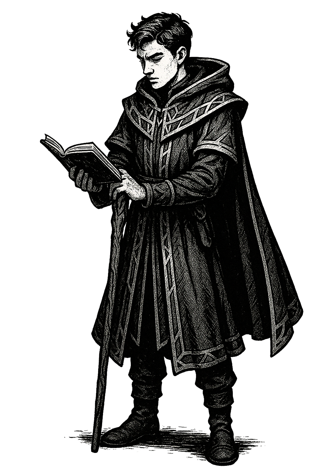 Dark Past Character from the species Wizards